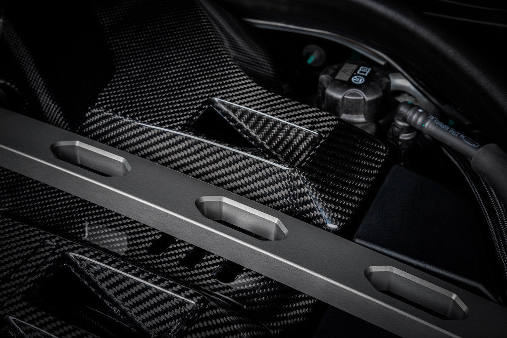 BMW G87 M2, G80 G81 M3 & G82 G84 M4 Eventuri Carbon Fibre Engine Cover - AUTOID® - Vehicle Dress Up Caps & Covers - Eventuri