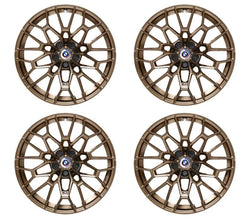 BMW G87 M2, G80 M3 & G82 M4 827M Gold Bronze Genuine M Performance Wheels (2021+) - AUTOID® - Forged Wheels - BMW M Performance
