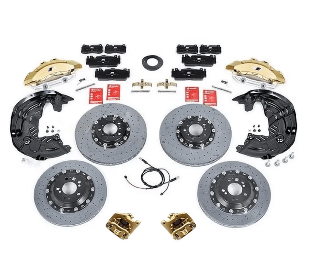 BMW G87 M2, G80 M3 & G82 M4 Genuine M Performance Carbon Fibre Ceramic Brakes Kit (2021+) - AUTOID® - Brakes & Stopping Power - BMW M Performance