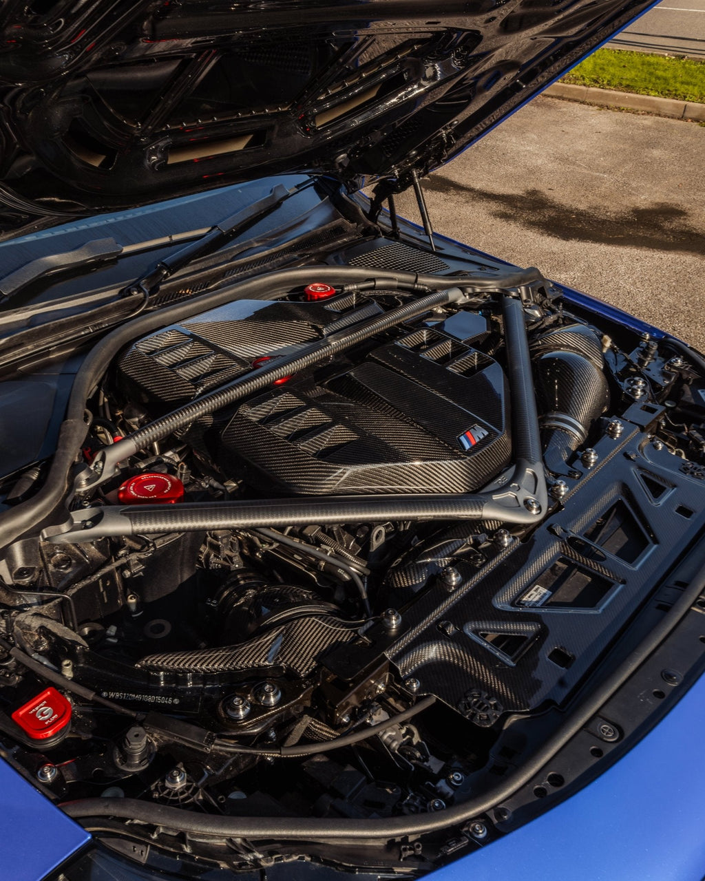 BMW G87 M2, G80 M3 & G82 M4 Pre-Preg Carbon Fibre ECU Battery Terminal Cover - AUTOID® - Vehicle Dress Up Caps & Covers - FORM Industries