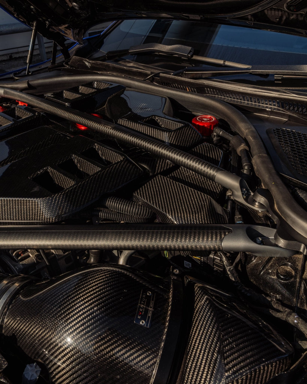 BMW G87 M2, G80 M3 & G82 M4 Pre-Preg Carbon Fibre ECU Battery Terminal Cover - AUTOID® - Vehicle Dress Up Caps & Covers - FORM Industries
