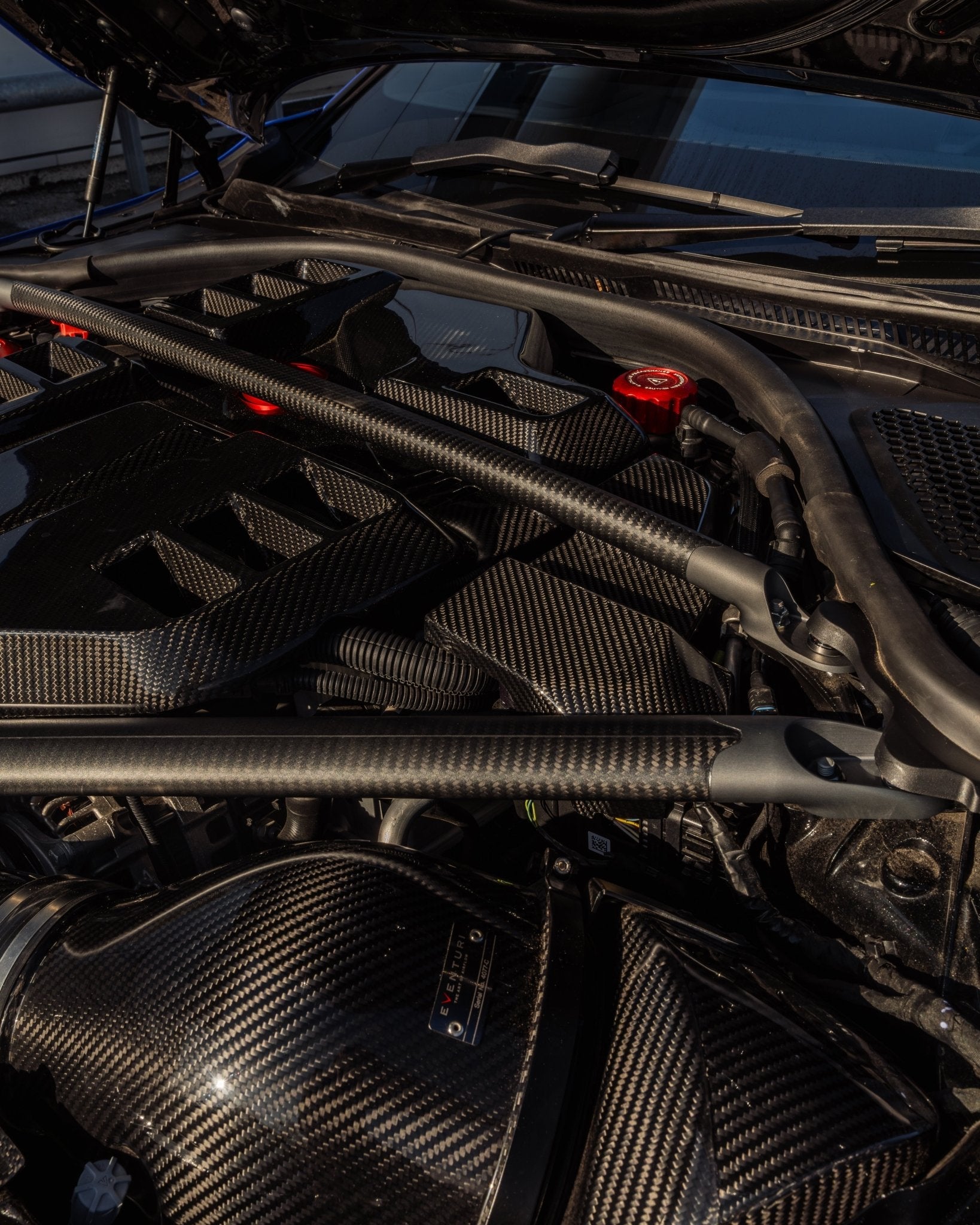 BMW G87 M2, G80 M3 & G82 M4 Pre-Preg Carbon Fibre ECU Battery Terminal Cover - AUTOID® - Vehicle Dress Up Caps & Covers - FORM Industries