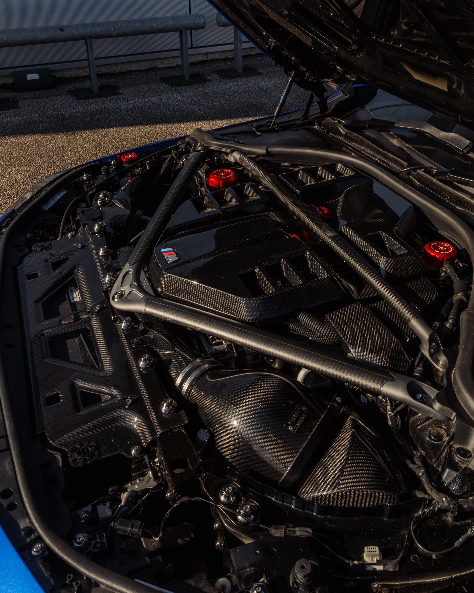 BMW G87 M2, G80 M3 & G82 M4 Pre-Preg Carbon Fibre ECU Battery Terminal Cover - AUTOID® - Vehicle Dress Up Caps & Covers - FORM Industries
