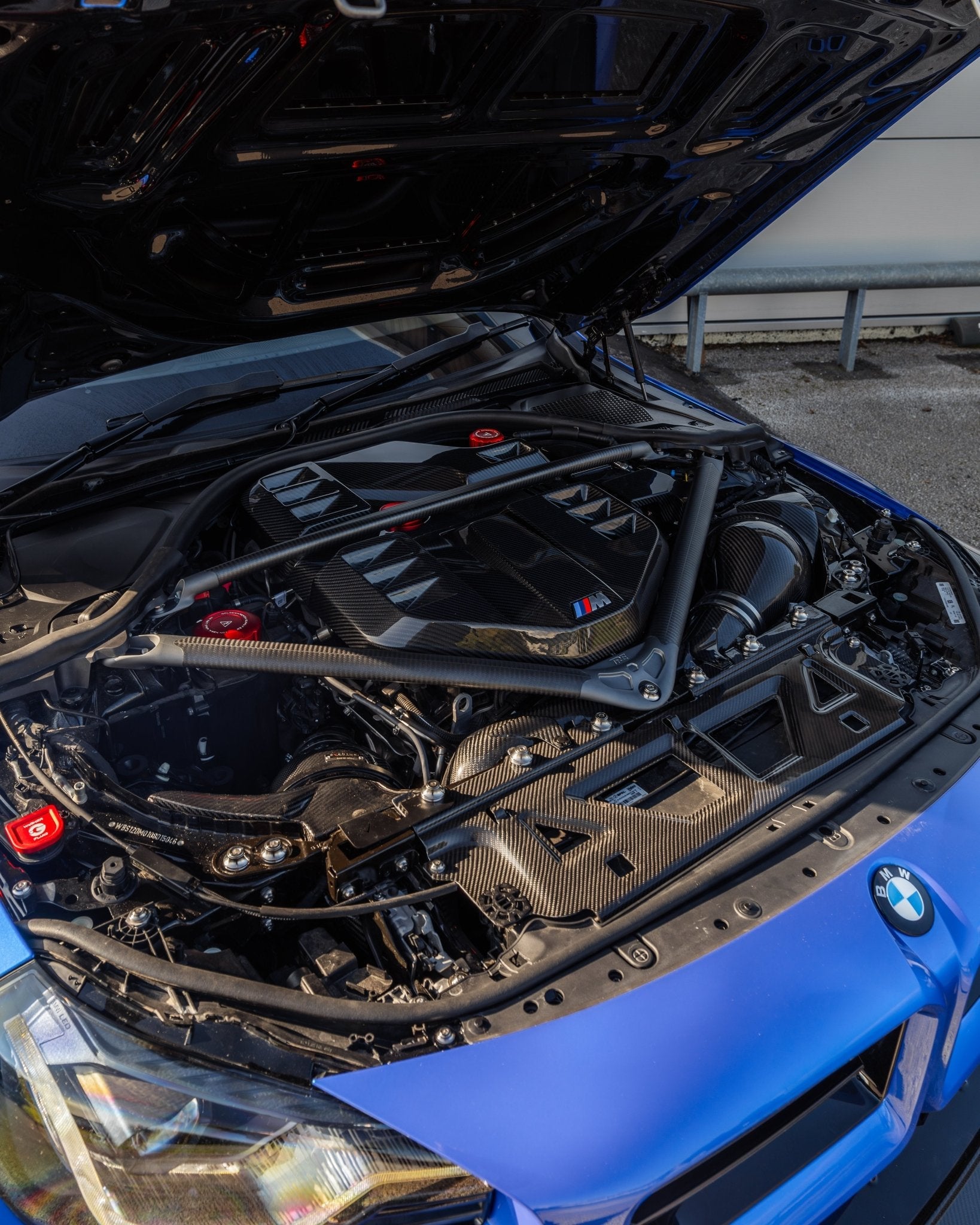 BMW G87 M2, G80 M3 & G82 M4 Pre-Preg Carbon Fibre ECU Battery Terminal Cover - AUTOID® - Vehicle Dress Up Caps & Covers - FORM Industries