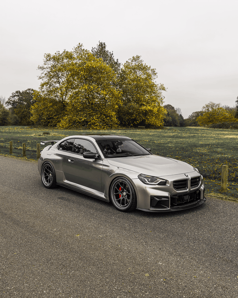 BMW G87 M2 TR87 Pre-preg Carbon Fibre Flat Front Splitter by TREVORA (2023+) - AUTOID® - Front Lips & Splitters - TREVORA