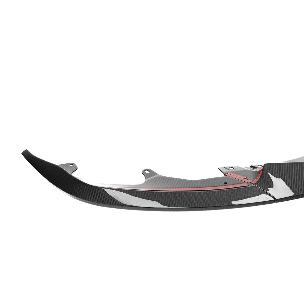 BMW G87 M2 TR87 Pre-preg Carbon Fibre Flat Front Splitter by TREVORA (2023+) - AUTOID® - Front Lips & Splitters - TREVORA
