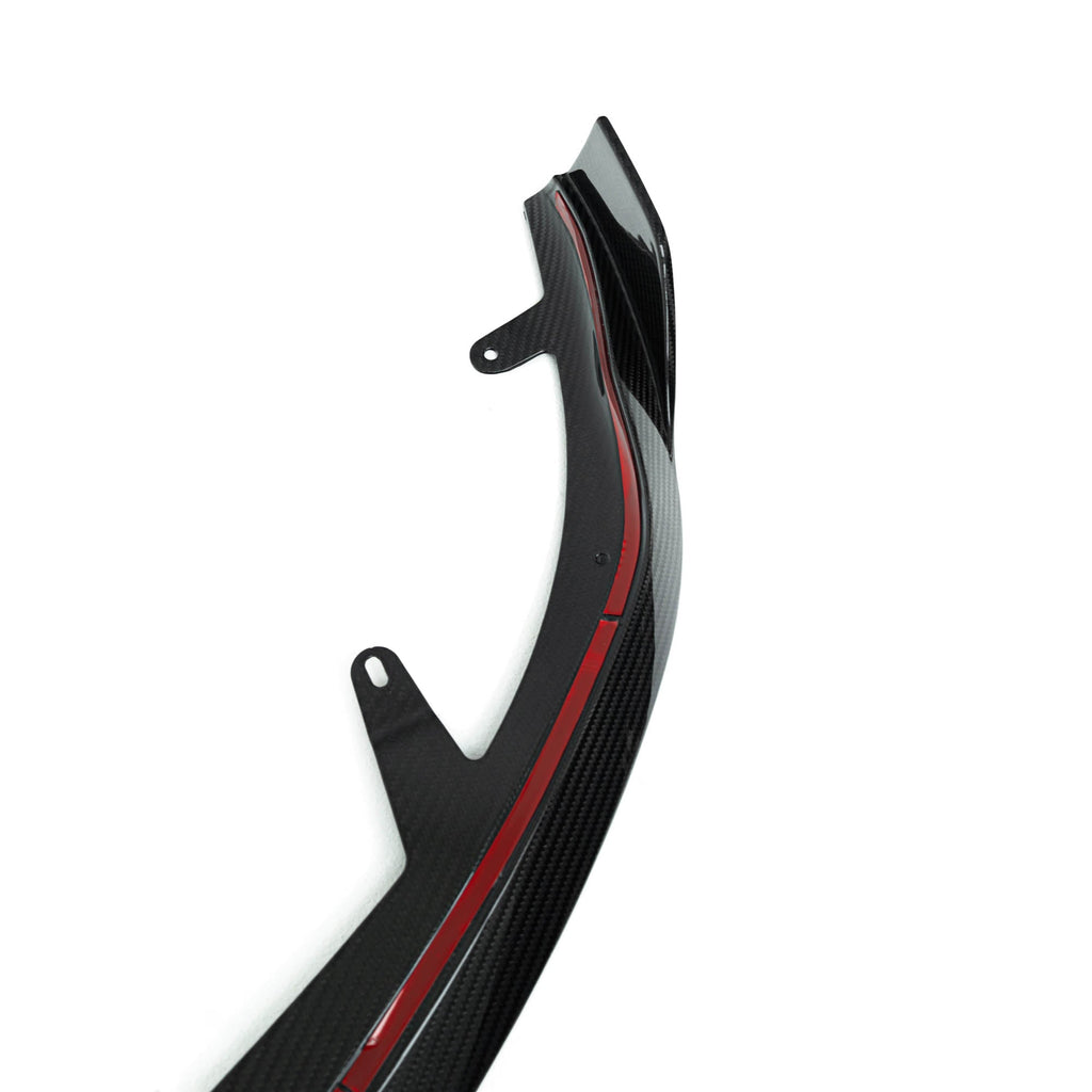 BMW G87 M2 TR87 Pre-preg Carbon Fibre Front Splitter with Winglets by TREVORA (2023+) - AUTOID® - Front Lips & Splitters - TREVORA