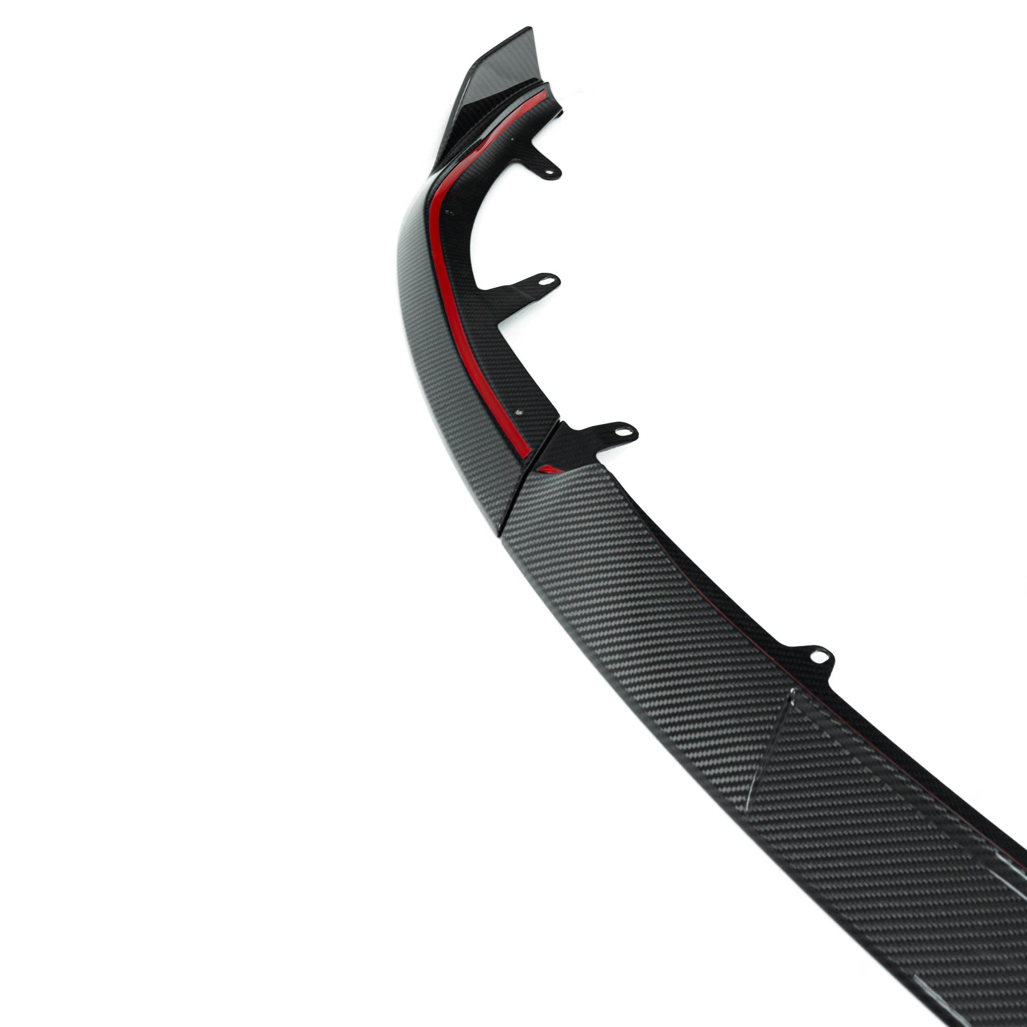 BMW G87 M2 TR87 Pre-preg Carbon Fibre Front Splitter with Winglets by TREVORA (2023+) - AUTOID® - Front Lips & Splitters - TREVORA