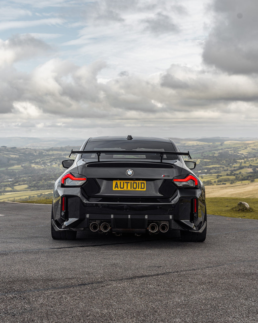 BMW G87 M2 TR87 Pre-preg Carbon Fibre Rear Bumper Winglets by TREVORA (2023+) - AUTOID® - Side Skirts & Winglets - TREVORA