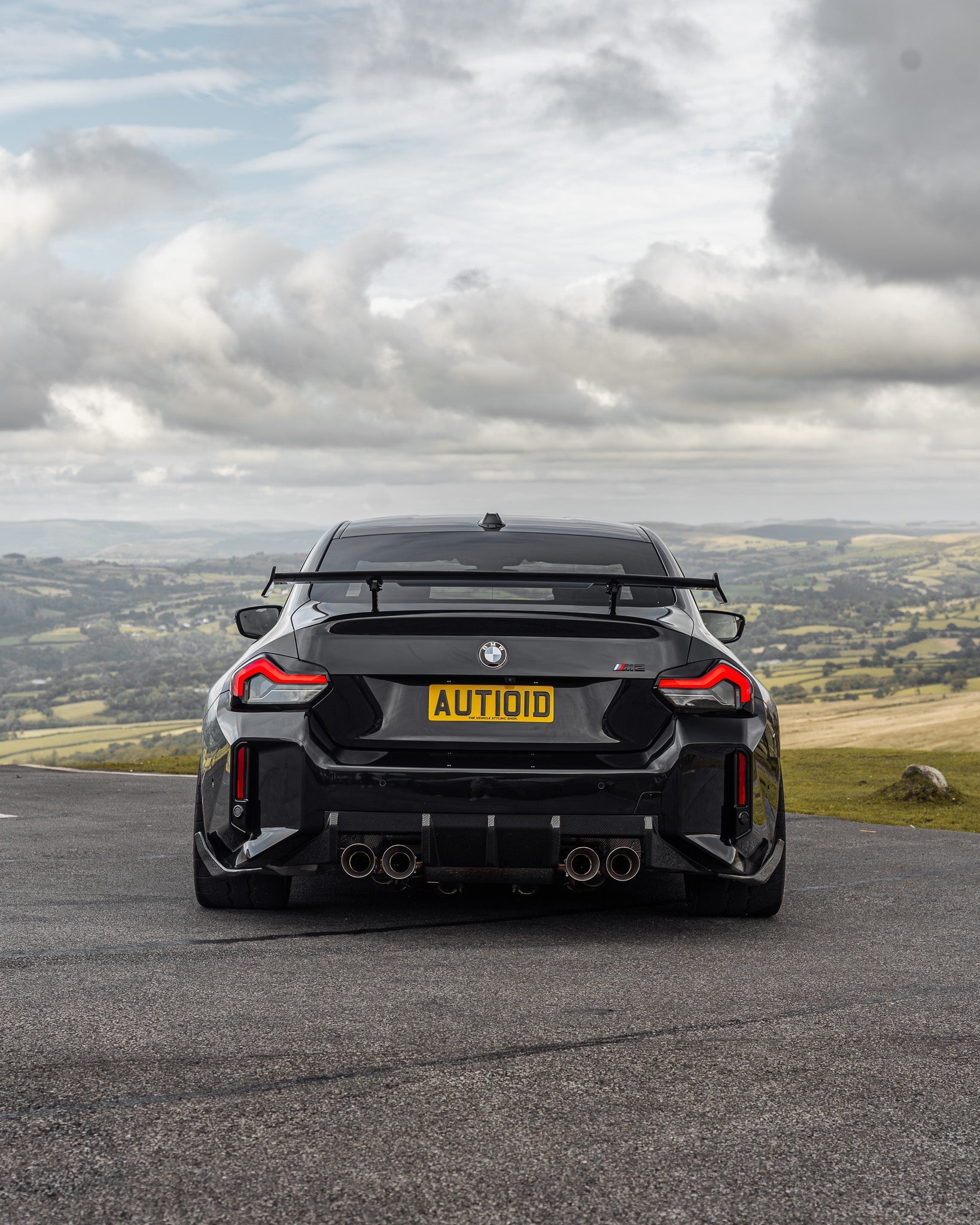 BMW G87 M2 TR87 Pre-preg Carbon Fibre Rear Bumper Winglets by TREVORA (2023+) - AUTOID® - Side Skirts & Winglets - TREVORA