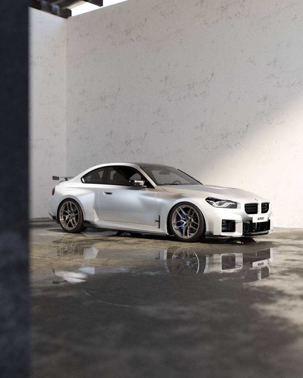 BMW G87 M2 TR87 Pre-preg Carbon Fibre Rear Bumper Winglets by TREVORA (2023+) - AUTOID® - Side Skirts & Winglets - TREVORA