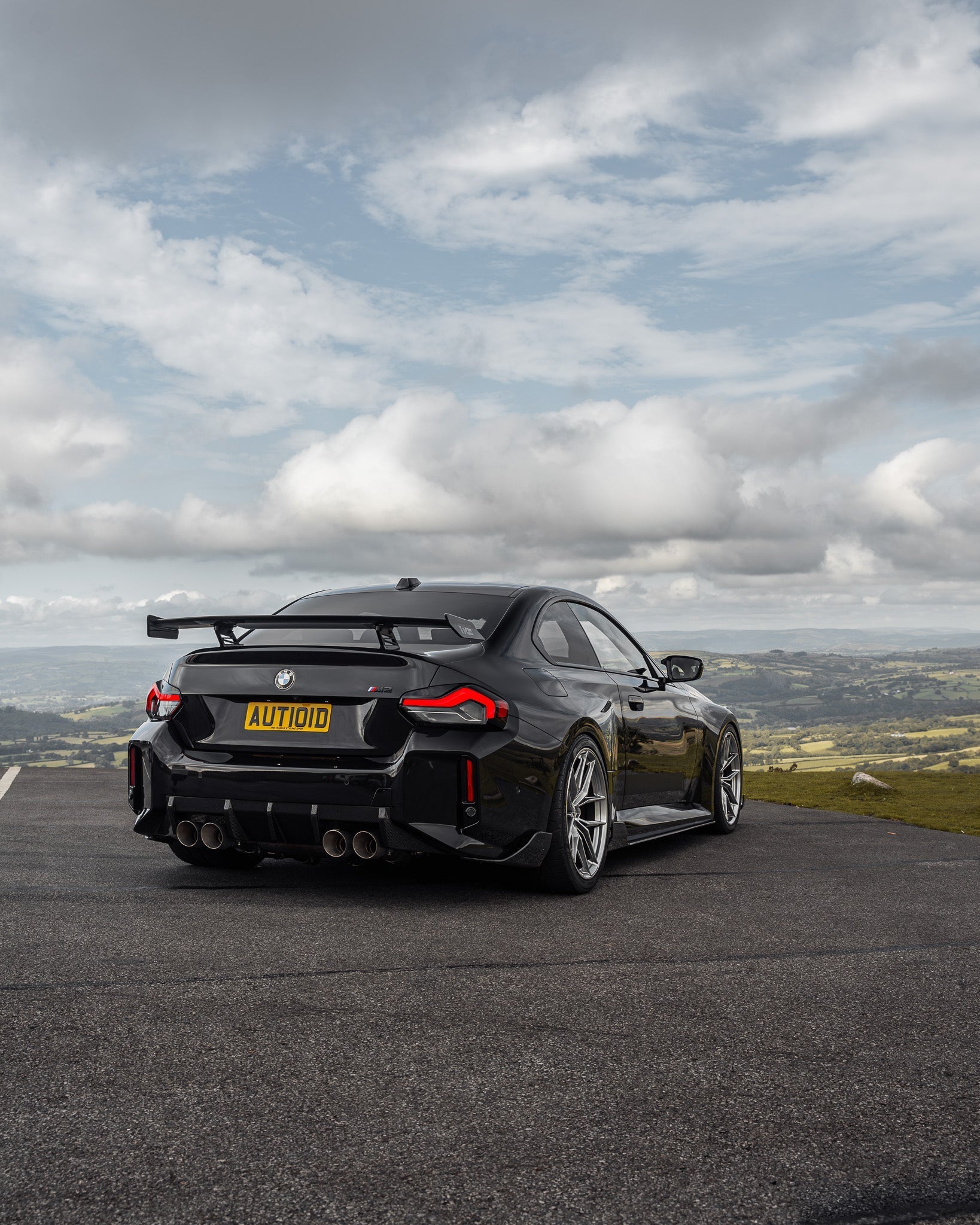BMW G87 M2 TR87 Pre-preg Carbon Fibre Rear Bumper Winglets by TREVORA (2023+) - AUTOID® - Side Skirts & Winglets - TREVORA