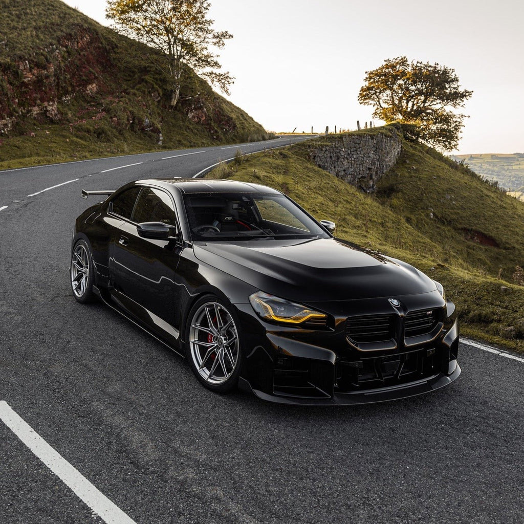 BMW G87 M2 TR87 Pre-preg Carbon Fibre Winged Side Skirts by TREVORA (2023+) - AUTOID® - Side Skirts & Winglets - TREVORA