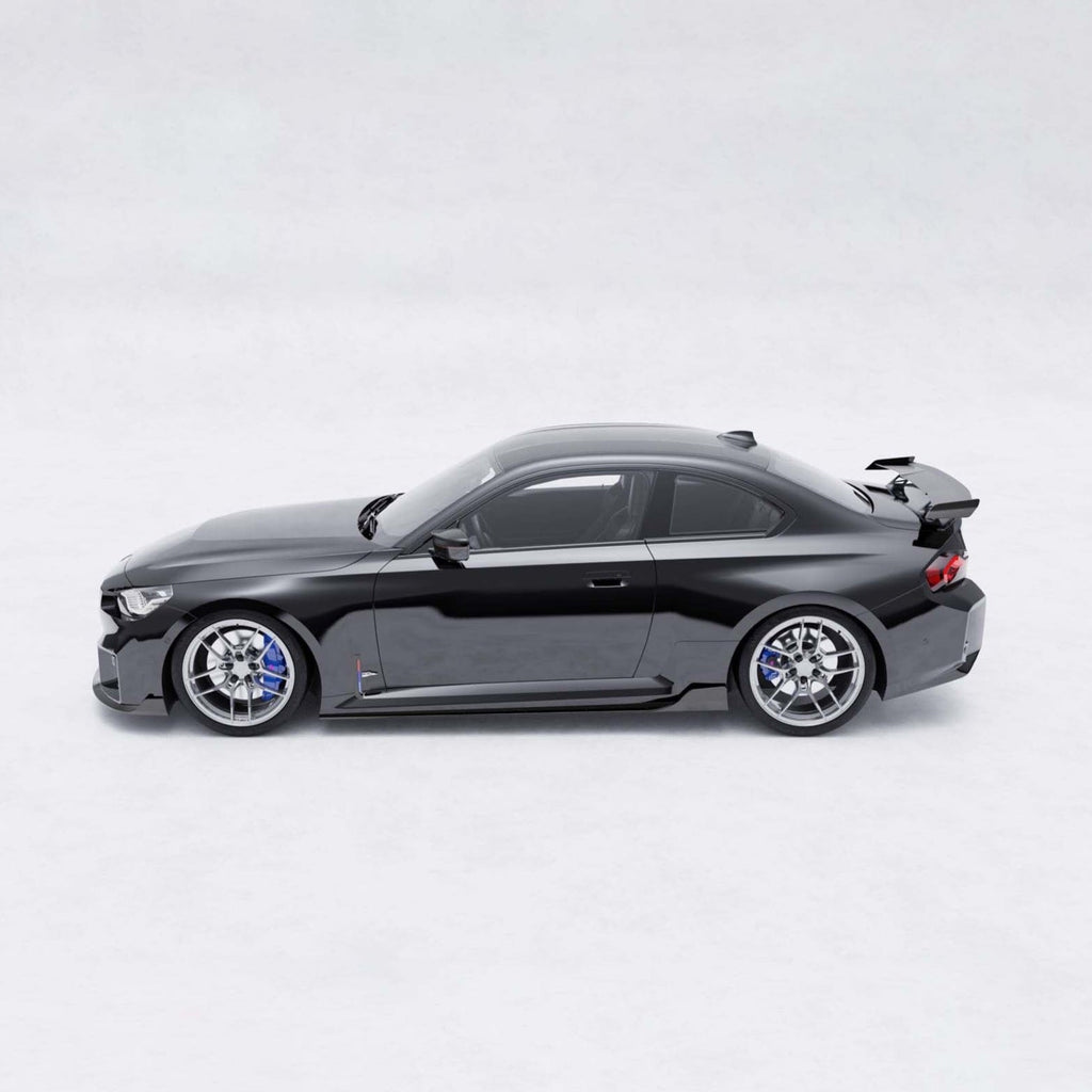 BMW G87 M2 TR87 Pre-preg Carbon Fibre Winged Side Skirts by TREVORA (2023+) - AUTOID® - Side Skirts & Winglets - TREVORA