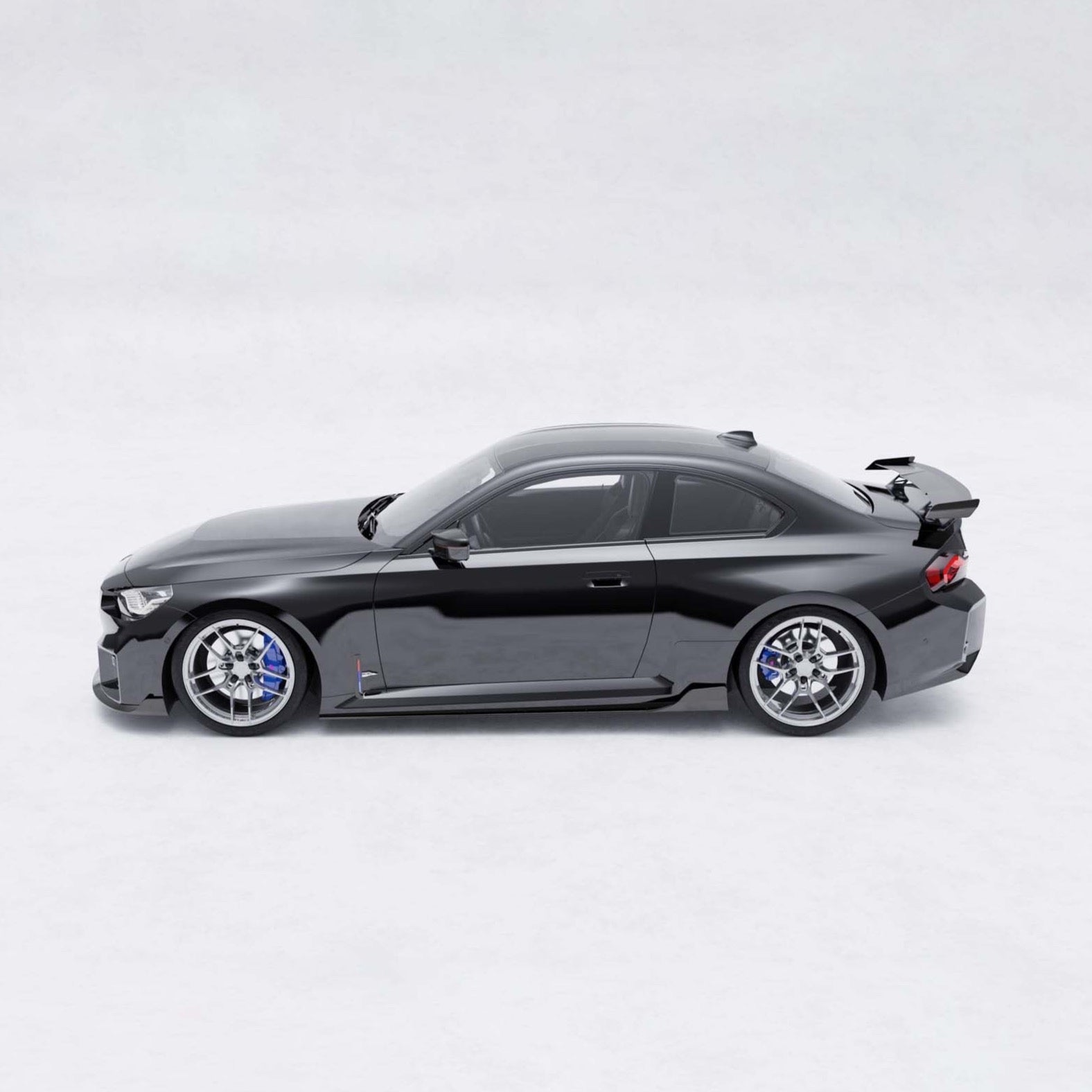 BMW G87 M2 TR87 Pre-preg Carbon Fibre Winged Side Skirts by TREVORA (2023+) - AUTOID® - Side Skirts & Winglets - TREVORA
