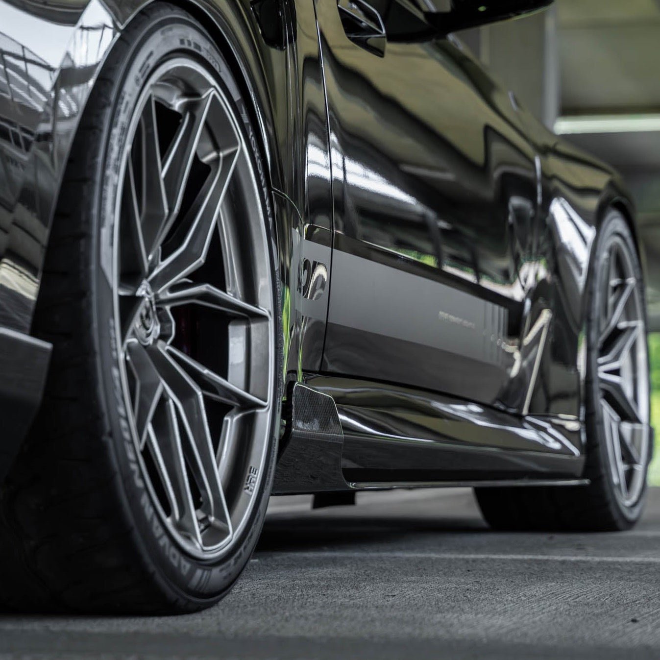 BMW G87 M2 TR87 Pre-preg Carbon Fibre Winged Side Skirts by TREVORA (2023+) - AUTOID® - Side Skirts & Winglets - TREVORA