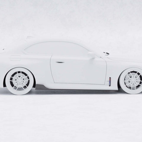 BMW G87 M2 TR87 Pre-preg Carbon Fibre Winged Side Skirts by TREVORA (2023+) - AUTOID® - Side Skirts & Winglets - TREVORA