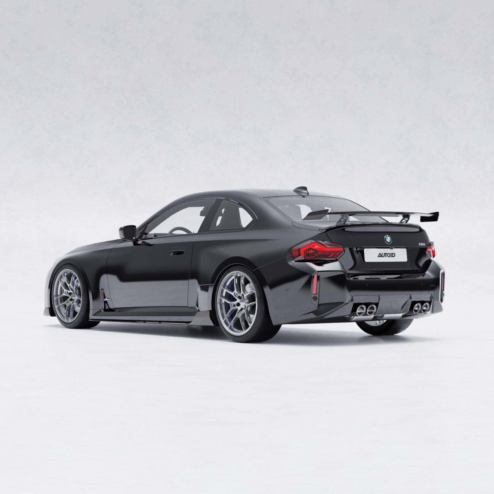 BMW G87 M2 TR87 Pre-preg Carbon Fibre Winged Side Skirts by TREVORA (2023+) - AUTOID® - Side Skirts & Winglets - TREVORA