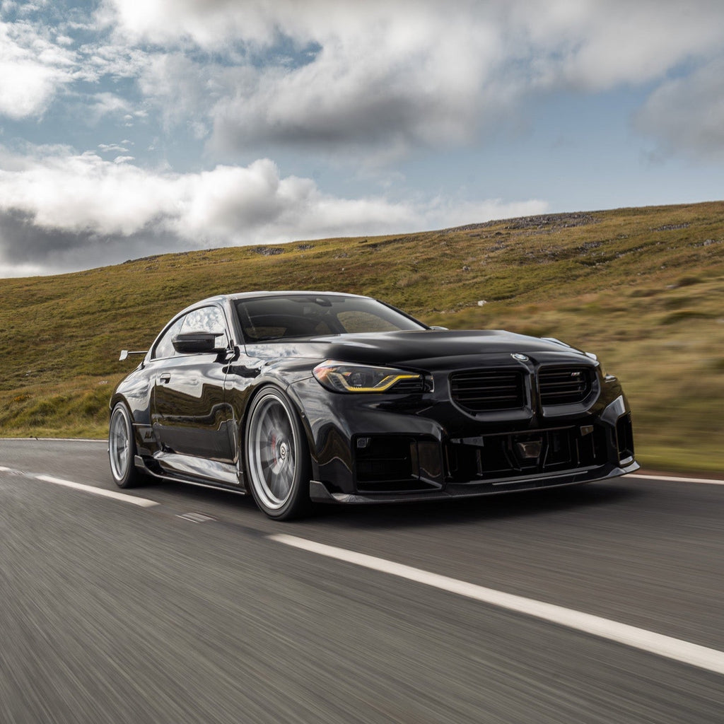 BMW G87 M2 TR87 Pre-preg Carbon Fibre Winged Side Skirts by TREVORA (2023+) - AUTOID® - Side Skirts & Winglets - TREVORA