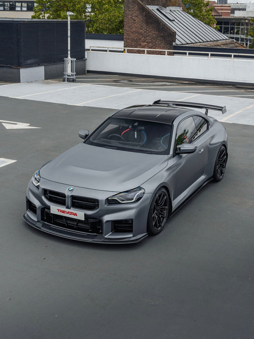 BMW G87 M2 TR87 Track Pack Front Splitter & Rear Wing by TREVORA (2023+) - AUTOID® - Styling Kit - TREVORA