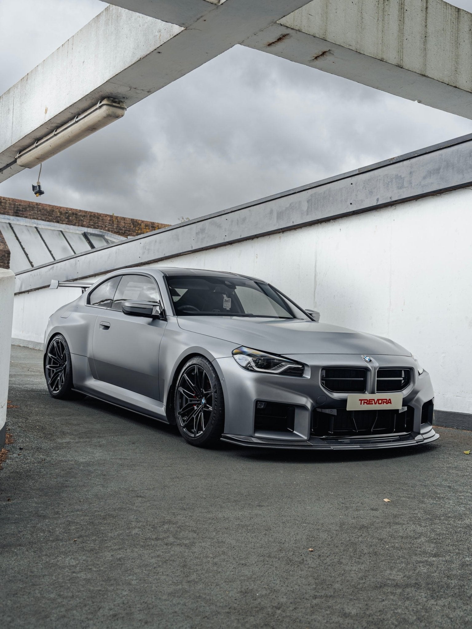 BMW G87 M2 TR87 Track Pack Front Splitter & Rear Wing by TREVORA (2023+) - AUTOID® - Styling Kit - TREVORA
