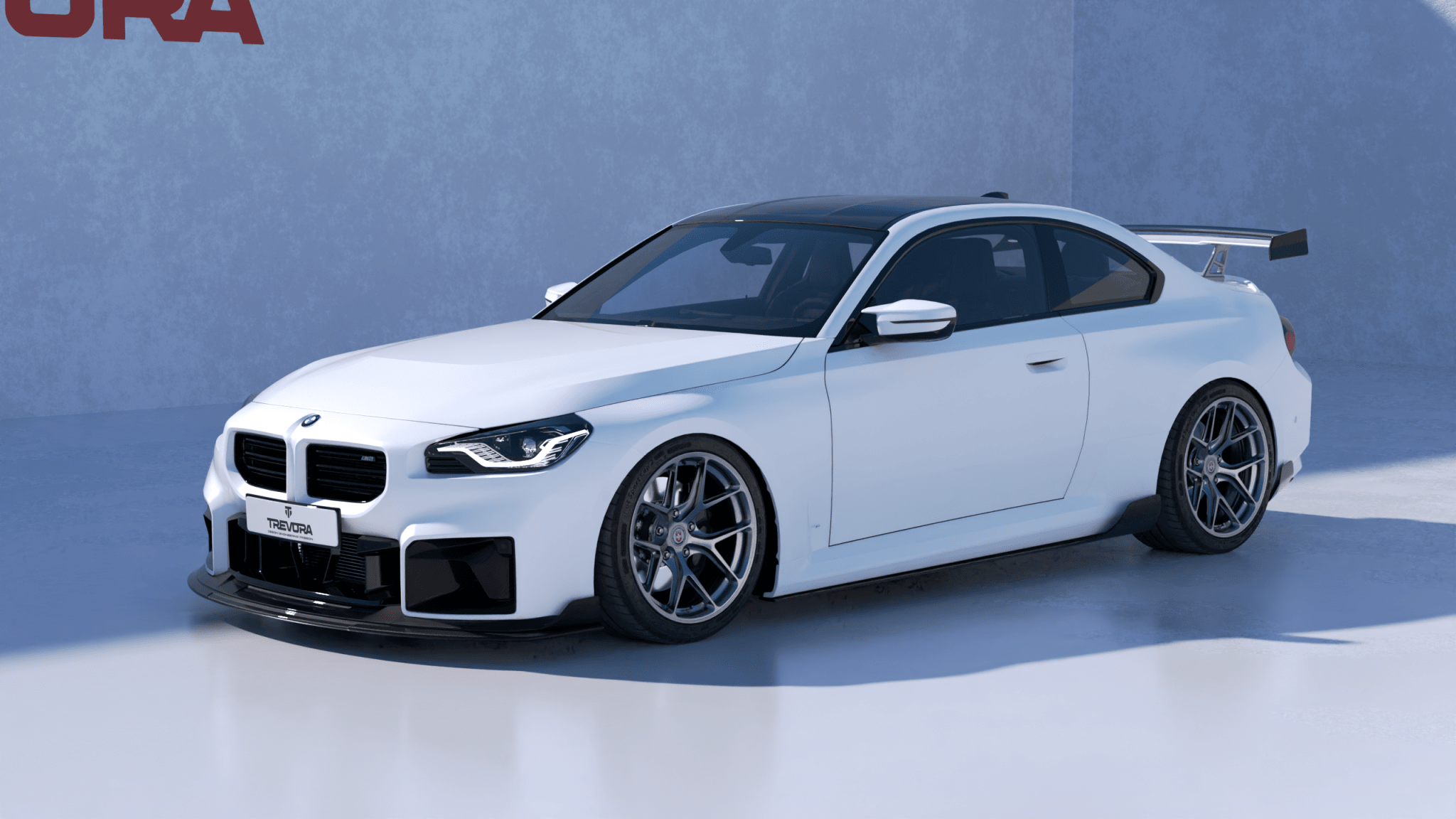 BMW G87 M2 TR87 Track Pack Front Splitter & Rear Wing by TREVORA (2023+) - AUTOID® - Styling Kit - TREVORA