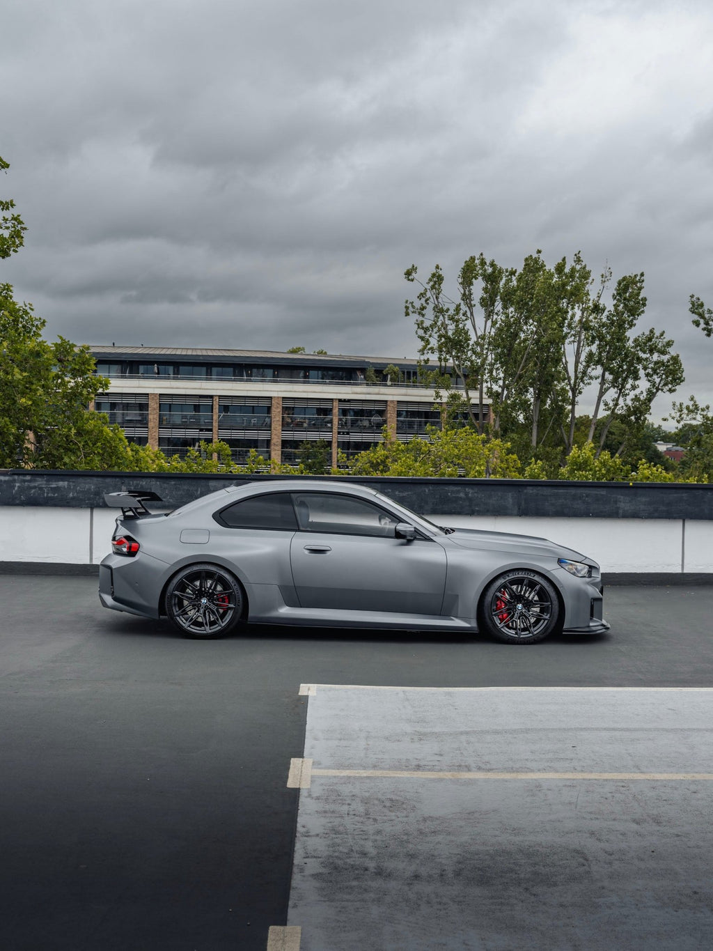 BMW G87 M2 TR87 Track Pack Front Splitter & Rear Wing by TREVORA (2023+) - AUTOID® - Styling Kit - TREVORA