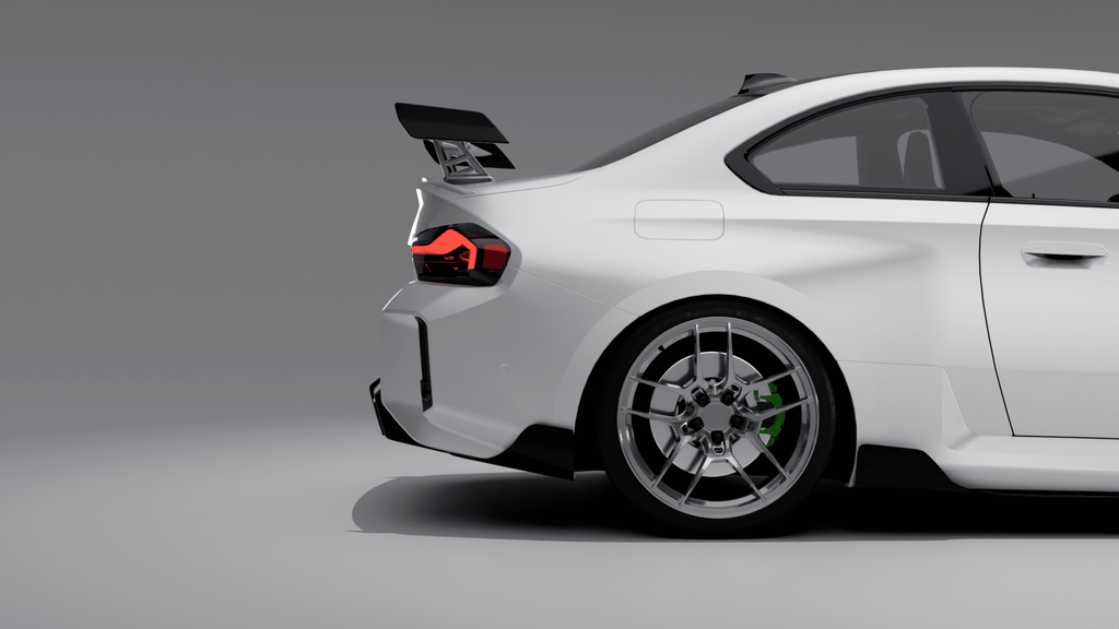BMW G87 M2 TR87 Track Pre-Preg Carbon Fibre Rear Wing by TREVORA (2022+) - AUTOID® - Rear Wings - TREVORA