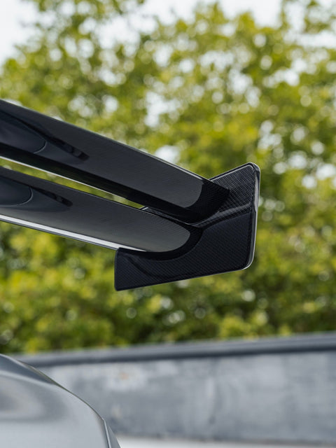 BMW G87 M2 TR87 Track Pre-Preg Carbon Fibre Rear Wing by TREVORA (2022+) - AUTOID® - Rear Wings - TREVORA
