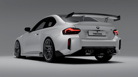 BMW G87 M2 TR87 Track Pre-Preg Carbon Fibre Rear Wing by TREVORA (2022+) - AUTOID® - Rear Wings - TREVORA