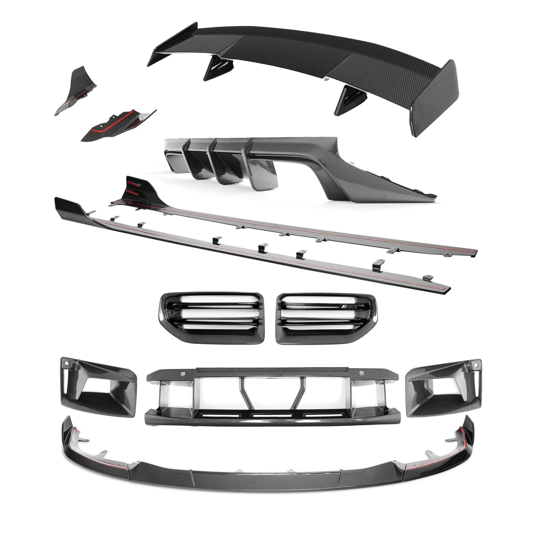 BMW G87 M2 TR87 Winged V3 Carbon Fibre Full Body Kit - AutoID