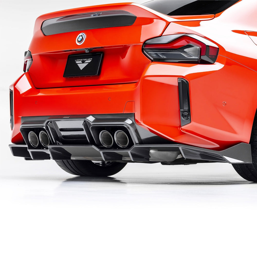 BMW G87 M2 VRS Aero Rear Diffuser with Underfloor Panel by Vorsteiner - AUTOID - Rear Diffusers - Vorsteiner