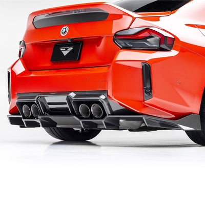 BMW G87 M2 VRS Aero Rear Diffuser with Underfloor Panel by Vorsteiner - AUTOID - Rear Diffusers - Vorsteiner