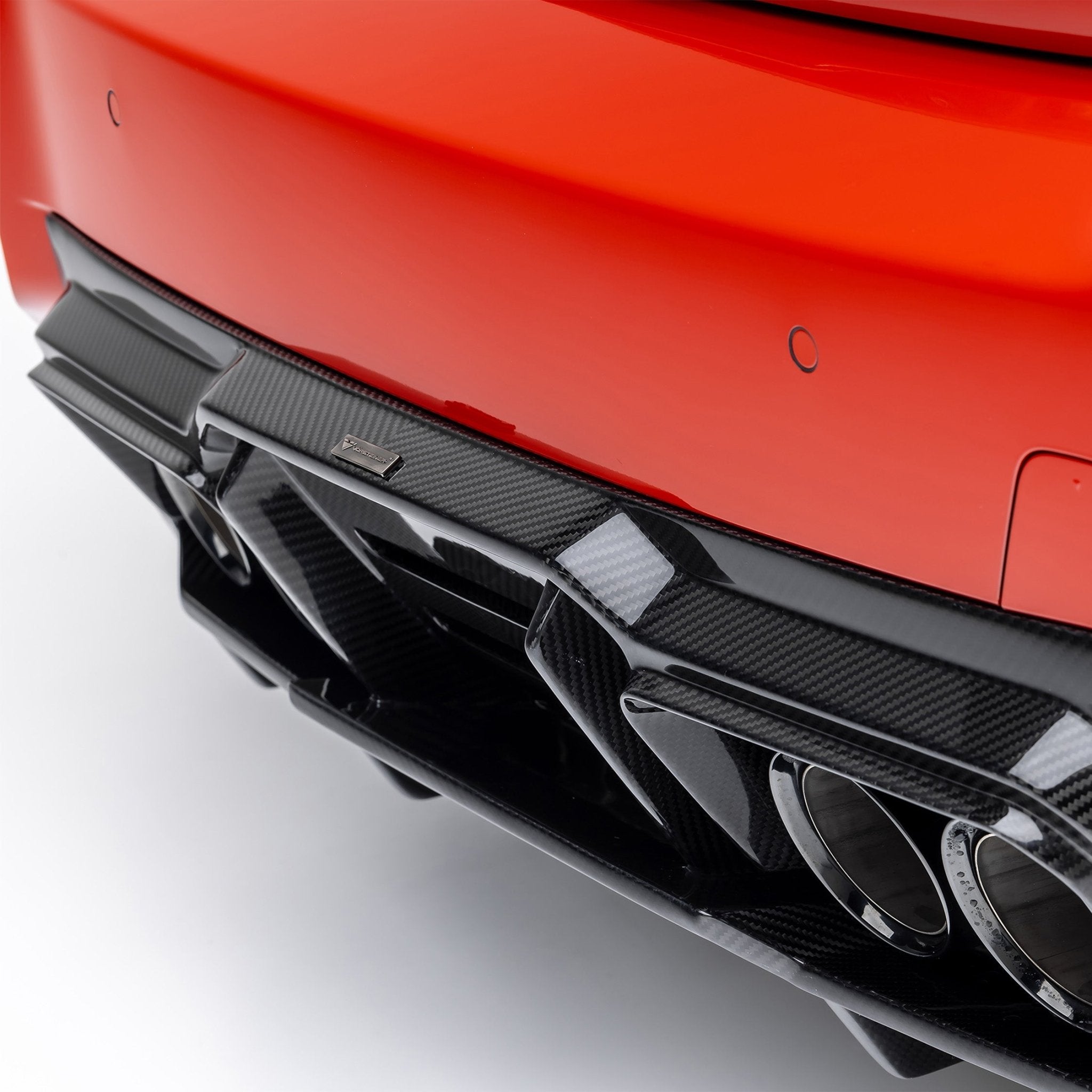 BMW G87 M2 VRS Aero Rear Diffuser with Underfloor Panel by Vorsteiner - AUTOID - Rear Diffusers - Vorsteiner