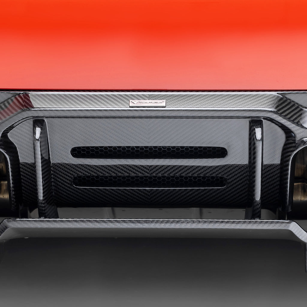 BMW G87 M2 VRS Aero Rear Diffuser with Underfloor Panel by Vorsteiner - AUTOID - Rear Diffusers - Vorsteiner