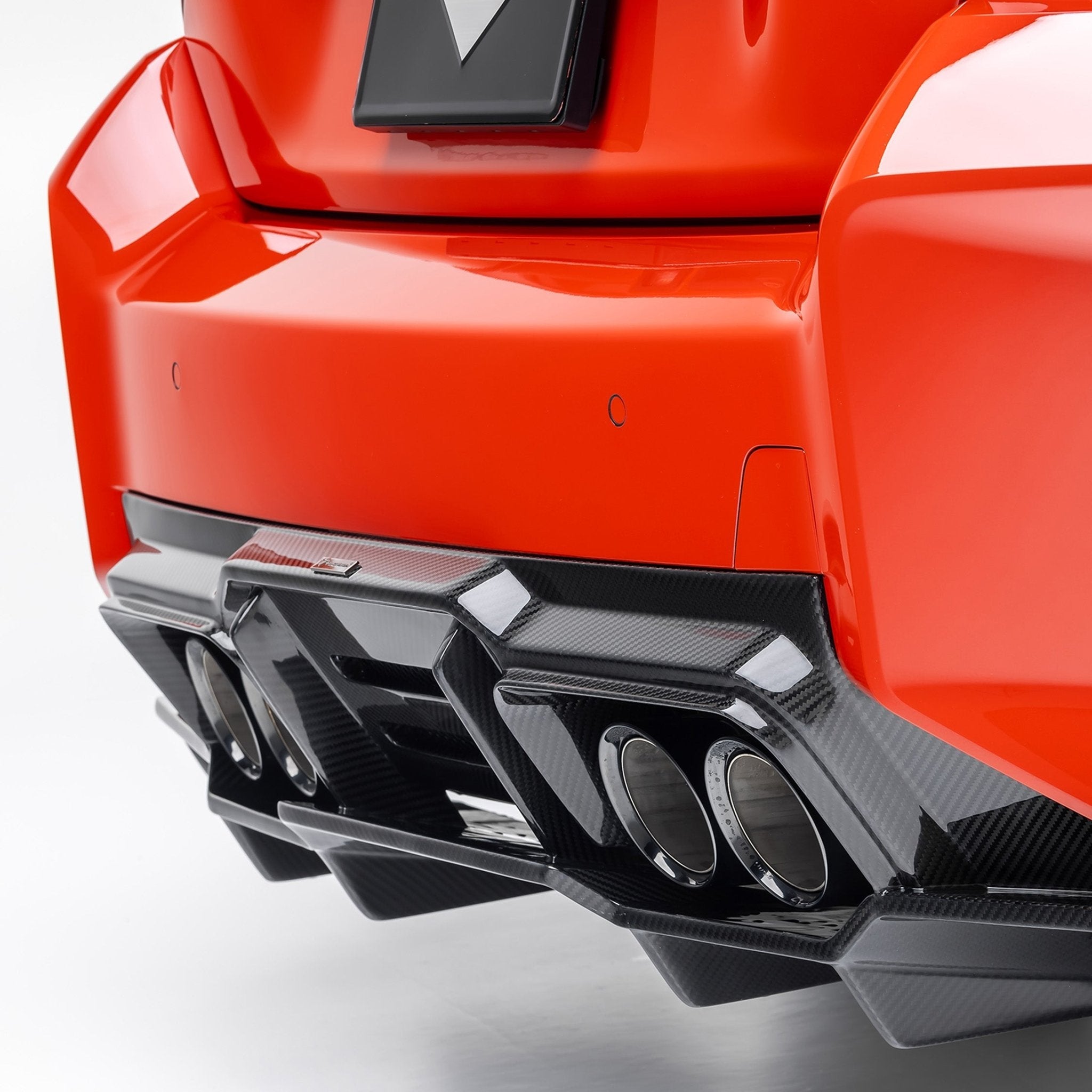 BMW G87 M2 VRS Aero Rear Diffuser with Underfloor Panel by Vorsteiner - AUTOID® - Rear Diffusers - Vorsteiner