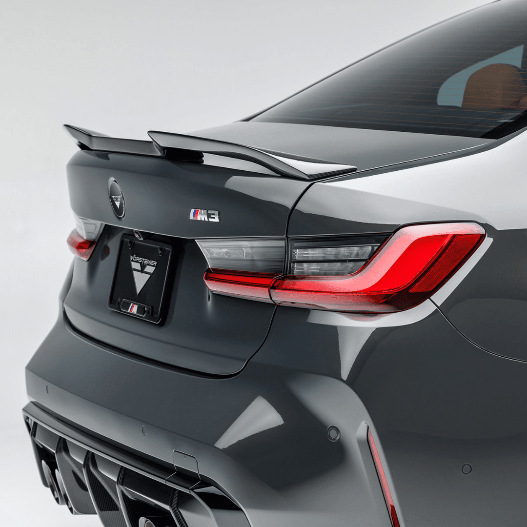 BMW G8X M3 Carbon Fiber Decklid Spoiler - AUTOID® - Rear Spoilers - Vorsteiner