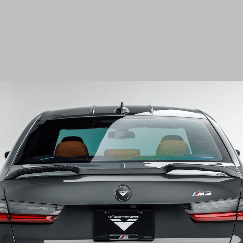 BMW G8X M3 Carbon Fiber Decklid Spoiler - AUTOID - Rear Spoilers - Vorsteiner