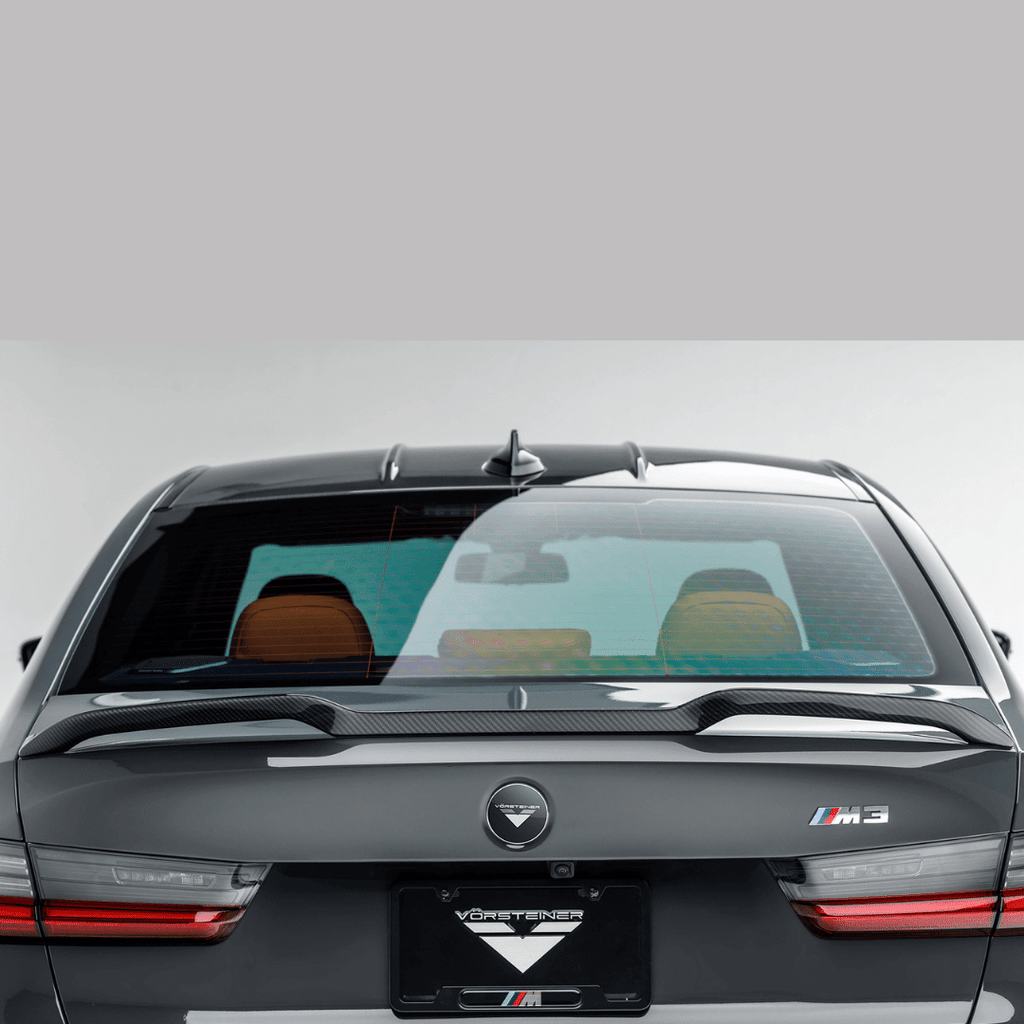 BMW G8X M3 Carbon Fiber Decklid Spoiler - AUTOID® - Rear Spoilers - Vorsteiner
