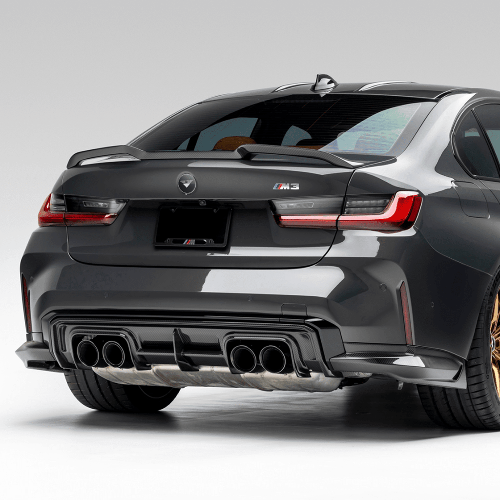 BMW G8X M3 Carbon Fiber Rear Diffuser by Vorsteiner - AUTOID® - Rear Diffusers - Vorsteiner