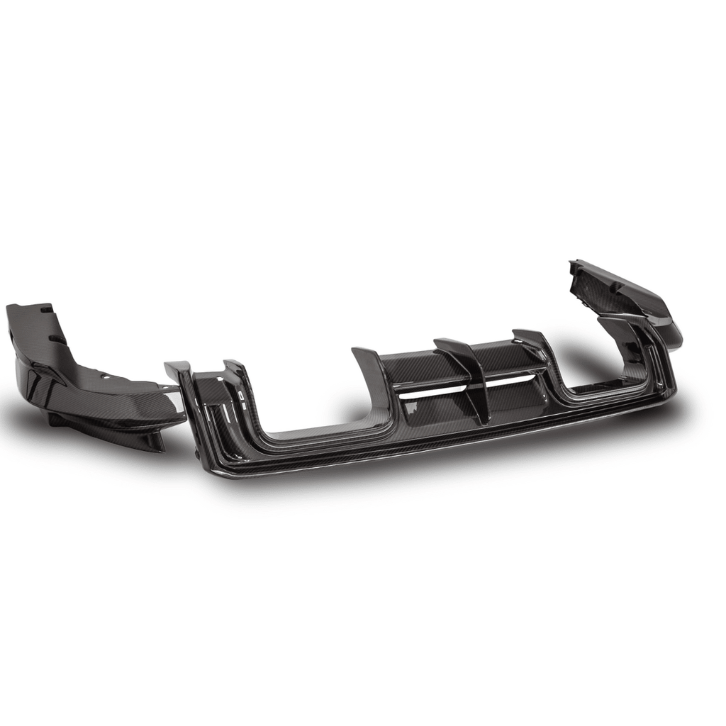 BMW G8X M3 Carbon Fiber Rear Diffuser by Vorsteiner - AUTOID® - Rear Diffusers - Vorsteiner