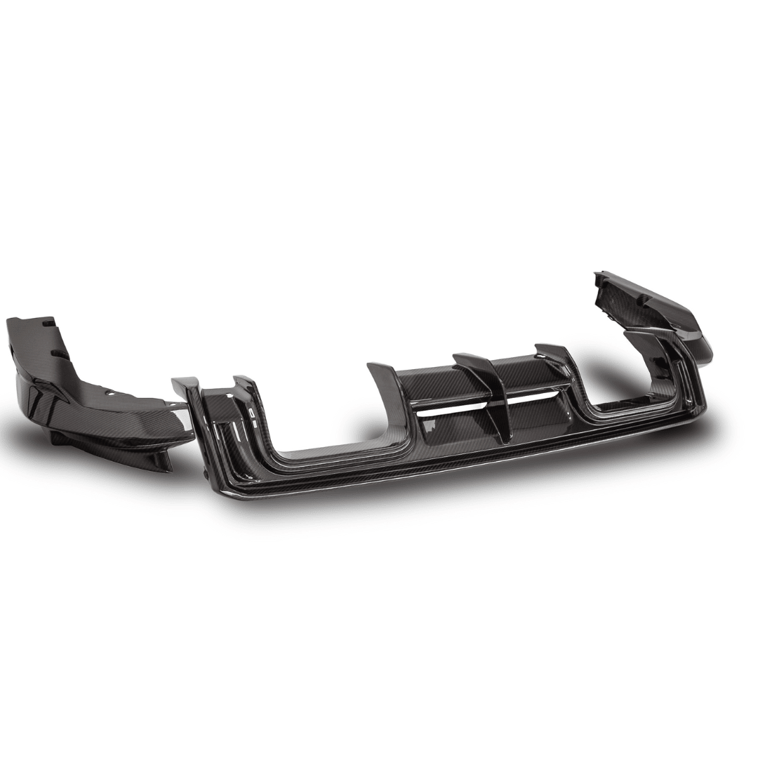 BMW G8X M3 Carbon Fiber Rear Diffuser by Vorsteiner - AUTOID® - Rear Diffusers - Vorsteiner