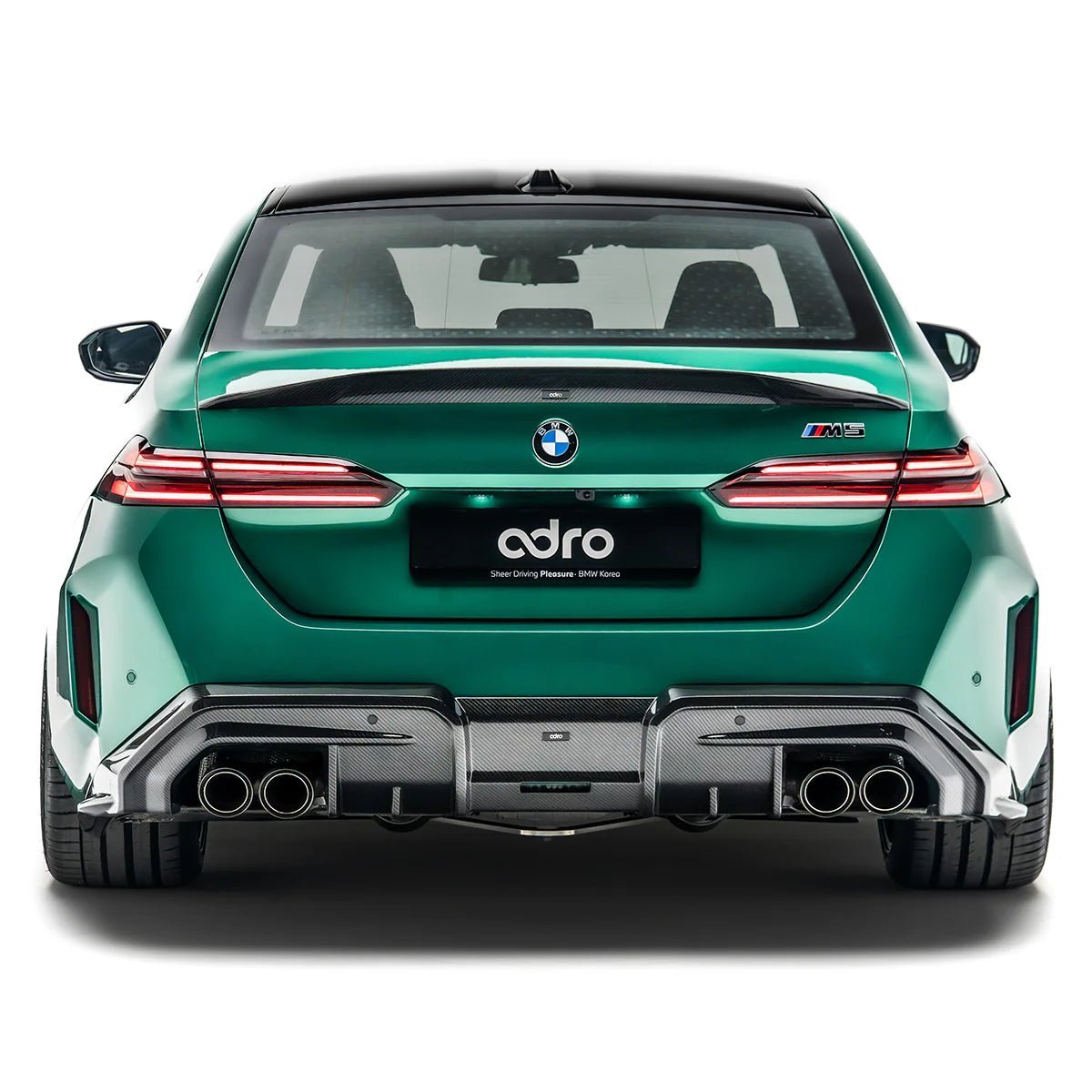 BMW G90 G99 M5 Carbon Fibre Rear Diffuser by ADRO - AUTOID® - Rear Diffusers - Adro