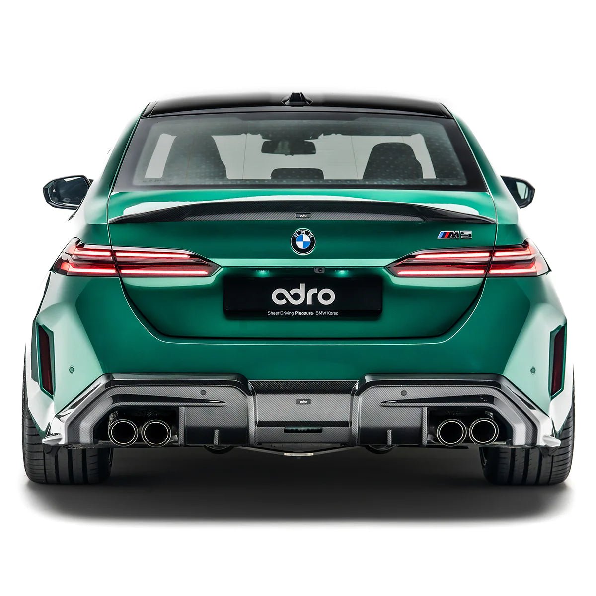BMW G90 M5 Carbon Fibre Rear Diffuser by ADRO - AUTOID - Rear Diffusers - Adro