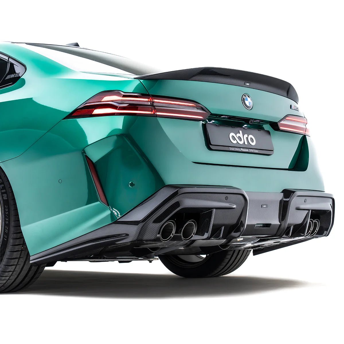 BMW G90 M5 Carbon Fibre Rear Diffuser by ADRO - AUTOID - Rear Diffusers - Adro