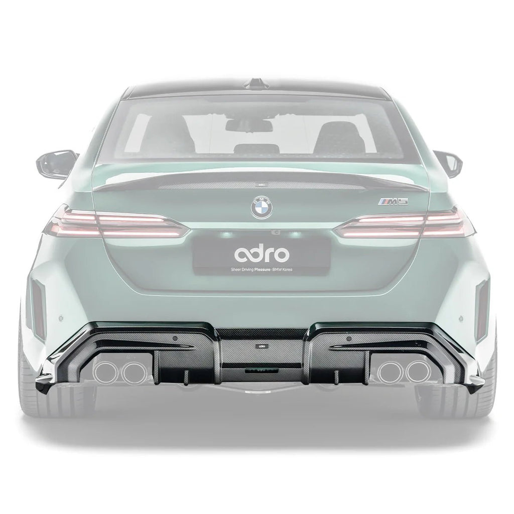 BMW G90 M5 Carbon Fibre Rear Diffuser by ADRO - AUTOID - Rear Diffusers - Adro
