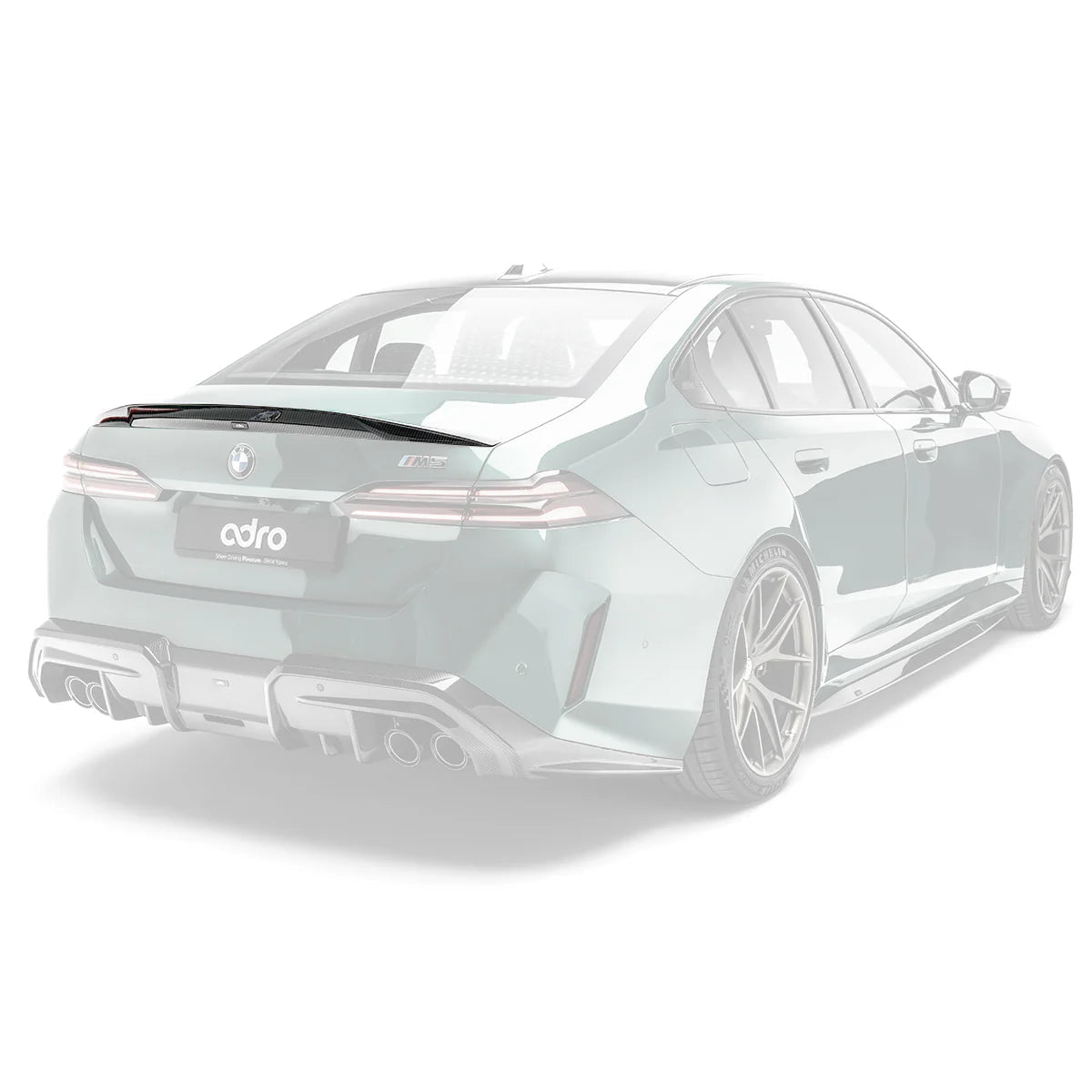 BMW G90 M5 Carbon Fibre Rear Spoiler by ADRO - AUTOID® - Rear Spoilers - Adro