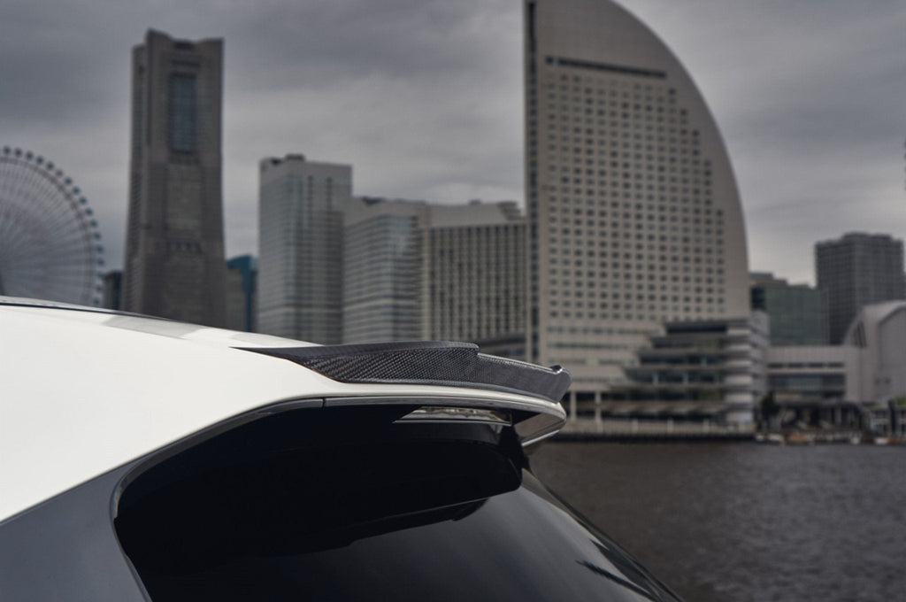 BMW i20 iX Carbon Fibre Rear Spoiler by 3D Design (2022+) - AUTOID® - Rear Spoilers - 3DDesign