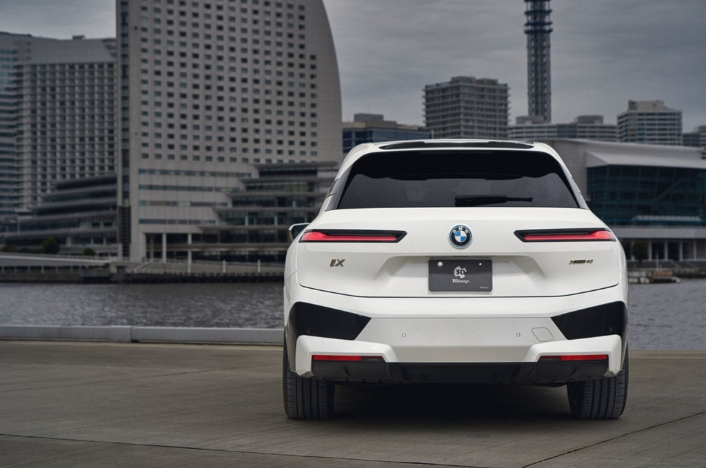 BMW i20 iX Carbon Fibre Rear Spoiler by 3D Design (2022+) - AUTOID® - Rear Spoilers - 3DDesign