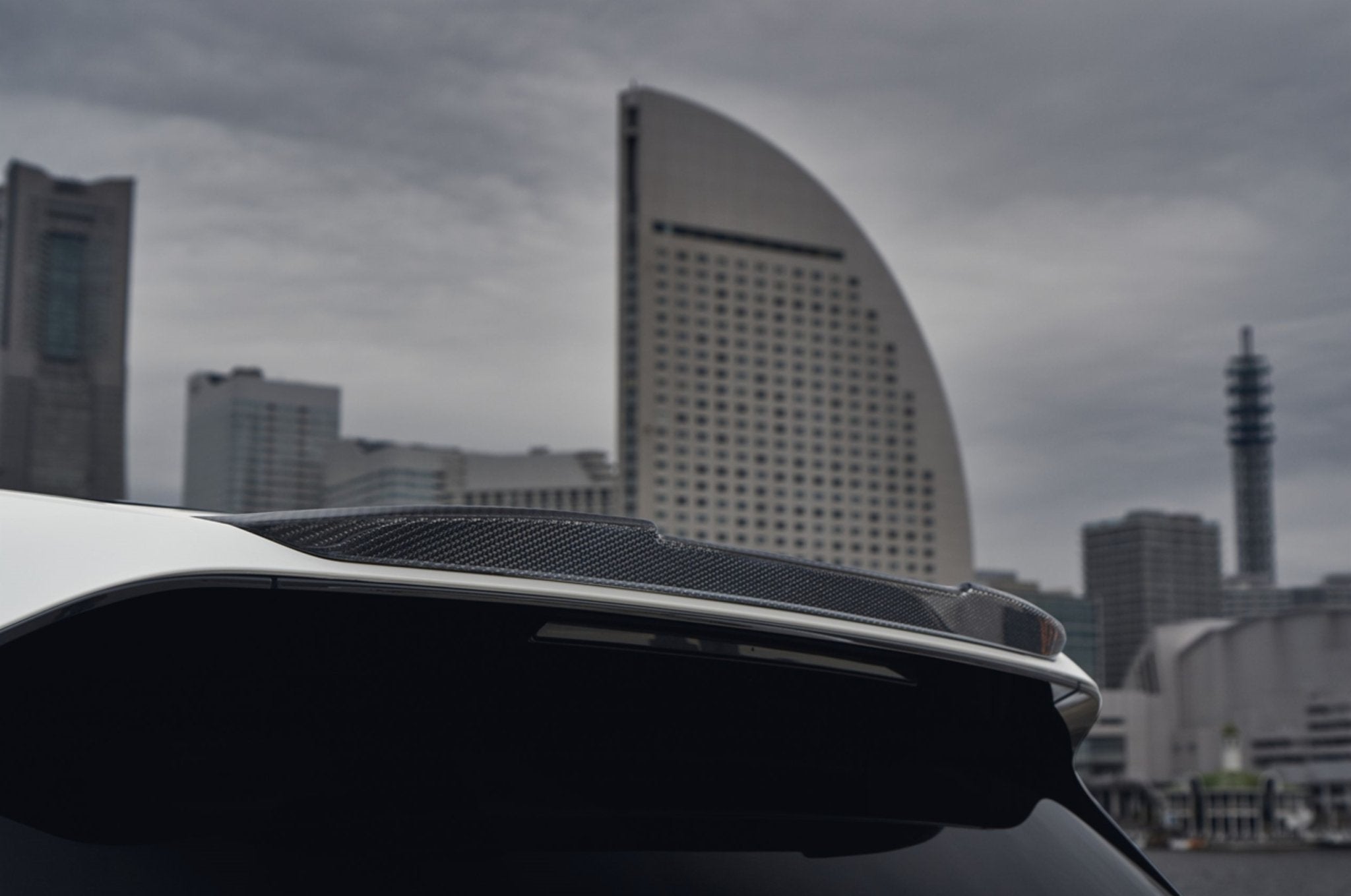 BMW i20 iX Carbon Fibre Rear Spoiler by 3D Design (2022+) - AUTOID® - Rear Spoilers - 3DDesign